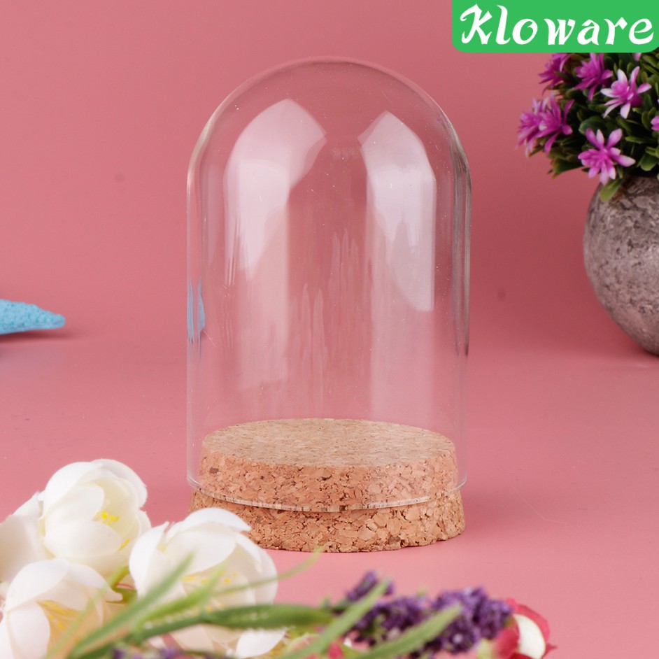 Bộ 10 Phụ Kiện Trang Trí Hình Bán Cầu Thủy Tinh