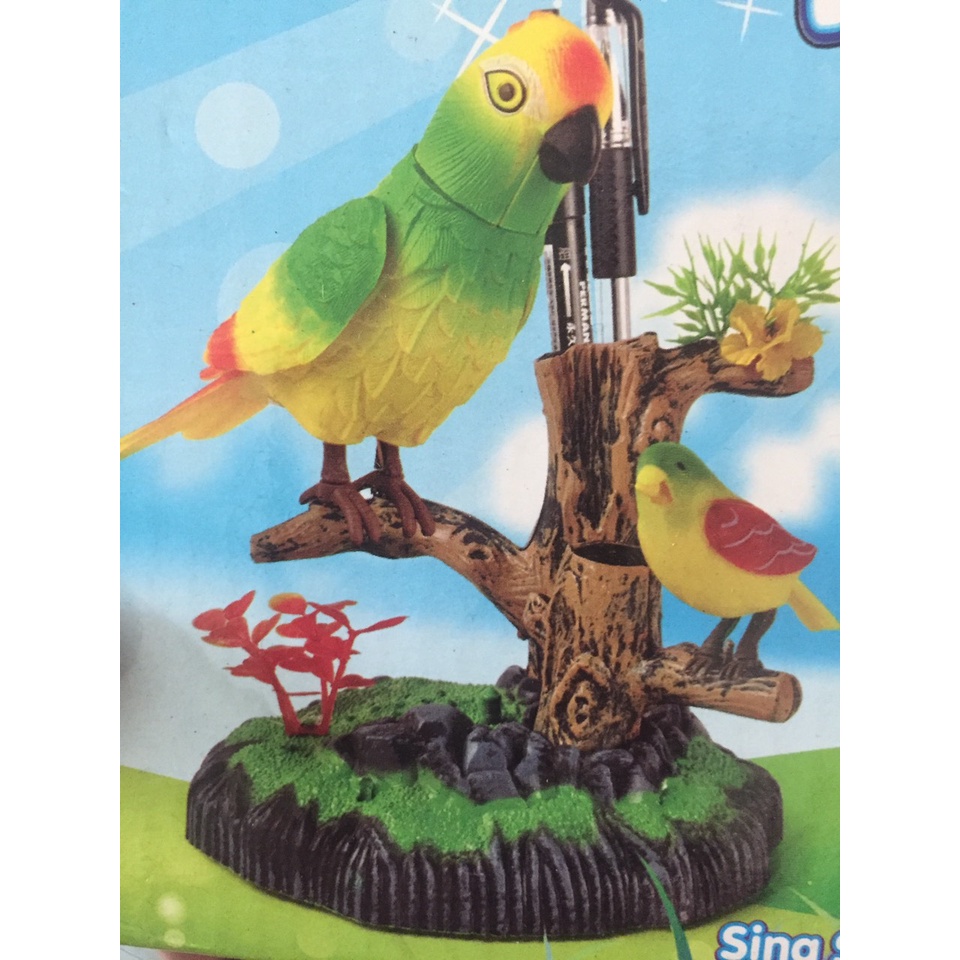 Đồ chơi chim hót cảm ứng- chim hót