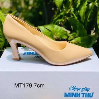 [shop giay minh thu] Giày VIP gót nhọn cao 7cm MT179