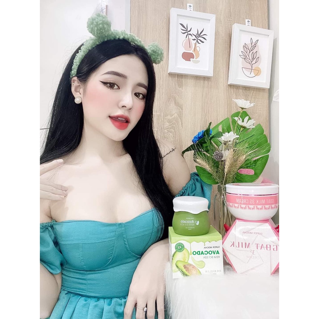 Kem Bơ Sữa Dưỡng Thể Trắng Da SUPER MOCHA - AVOCADO BODY CREAM 200g | BigBuy360 - bigbuy360.vn