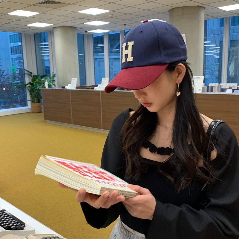 Nón Lưỡi Trai Thời Trang Hàn Quốc Phối Màu Sắc Dễ Phối Đồ