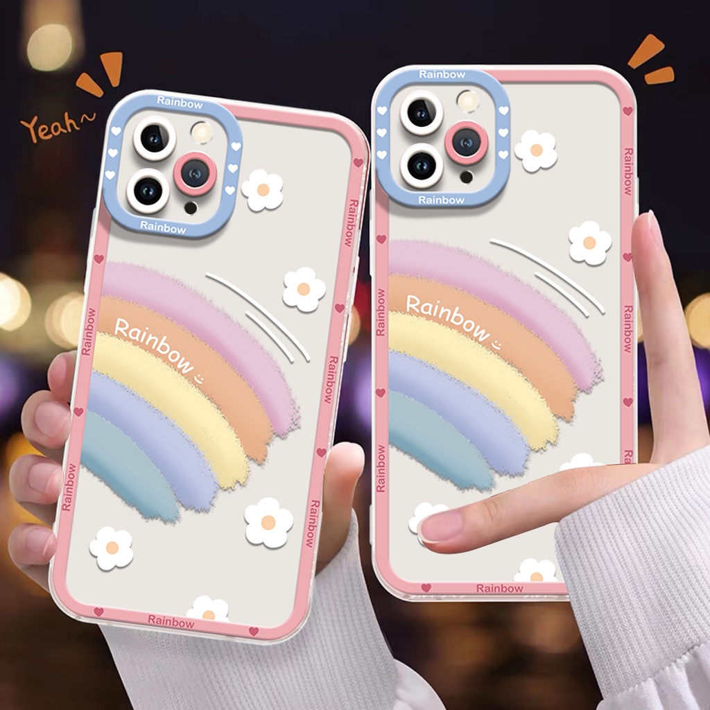 Ốp Điện Thoại TPU Dẻo Trong Suốt Họa Tiết Hoạt Hình Dễ Thương Cho IPhone 14 13 11 Pro X XR XS Max 12 6 6S 7 8 14 Plus