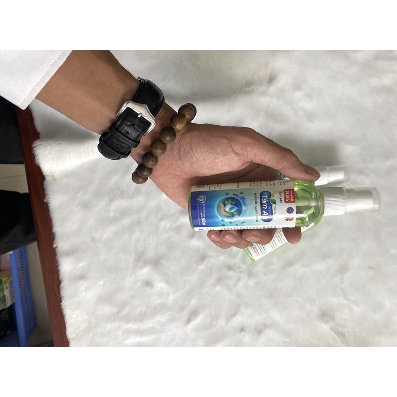 Xịt rửa tay khô Tâm An chai 100ml | BigBuy360 - bigbuy360.vn