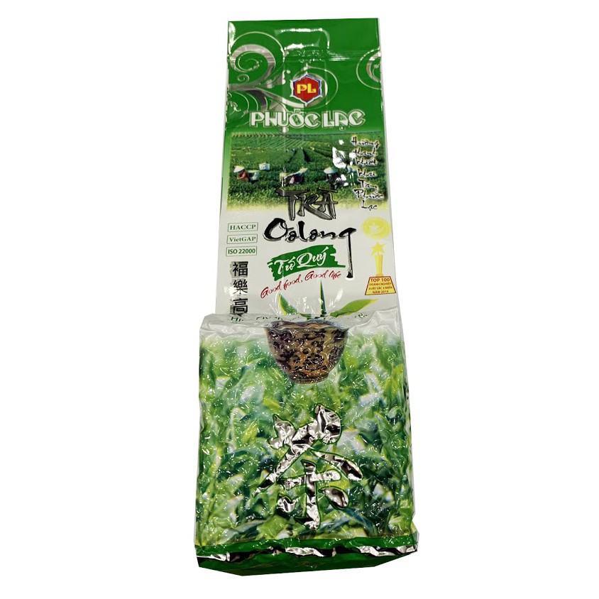 Trà ô long cao cấp (oolong) 100g-250g Tứ Quý Phước Lạc - Trà biếu thượng hạng