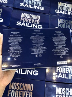 Set Nước Hoa Nam Mini Moschino Forever Sailing 4ml