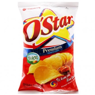 Snack khoai tây O'star vị kim chi gói lớn