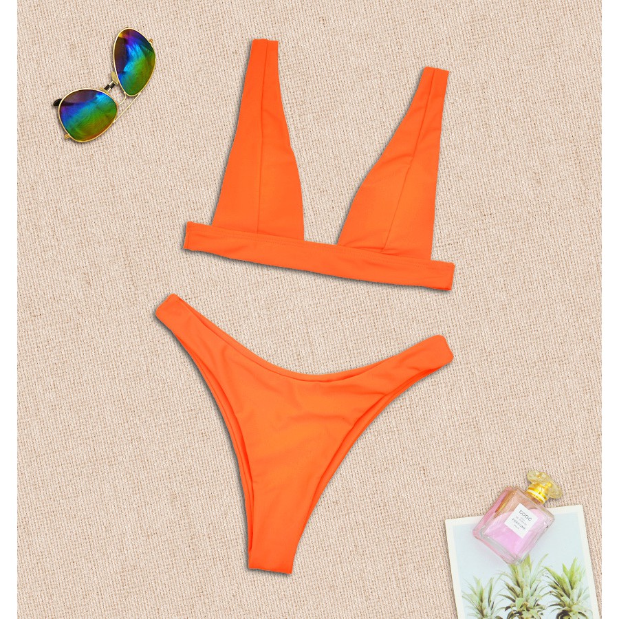 Bộ Bikini 14 Màu Kiểu Dáng Đơn Giản H385 | BigBuy360 - bigbuy360.vn