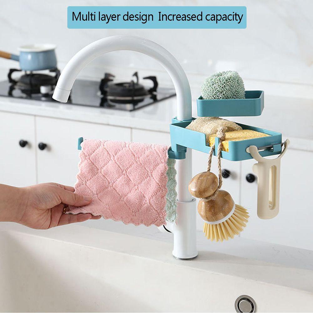 Giá Đỡ Đồ Dùng Nhà Bếp / Nhà Tắm Siêu Bền Tiện Dụng