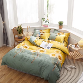 (Inbox BO CHUN)Bộ chăn ga POLY COTTON NHẬP KHẨU