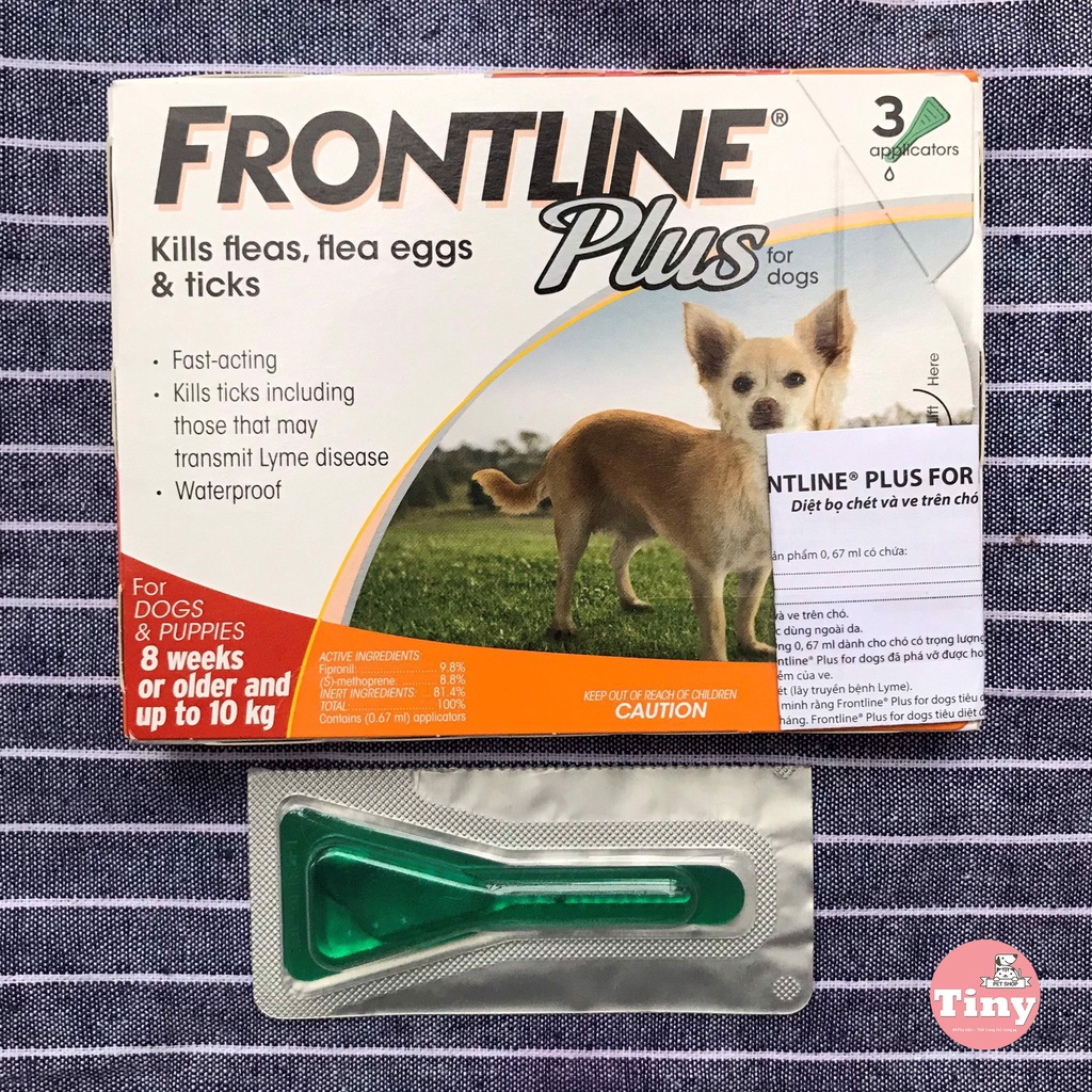 NHỎ VE RẬN CHO CHÓ MÈO FRONLINE / Tuýp