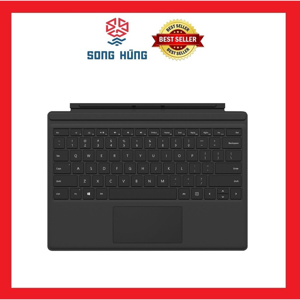 Bàn Phím Microsoft Surface Pro Type Cover Đen