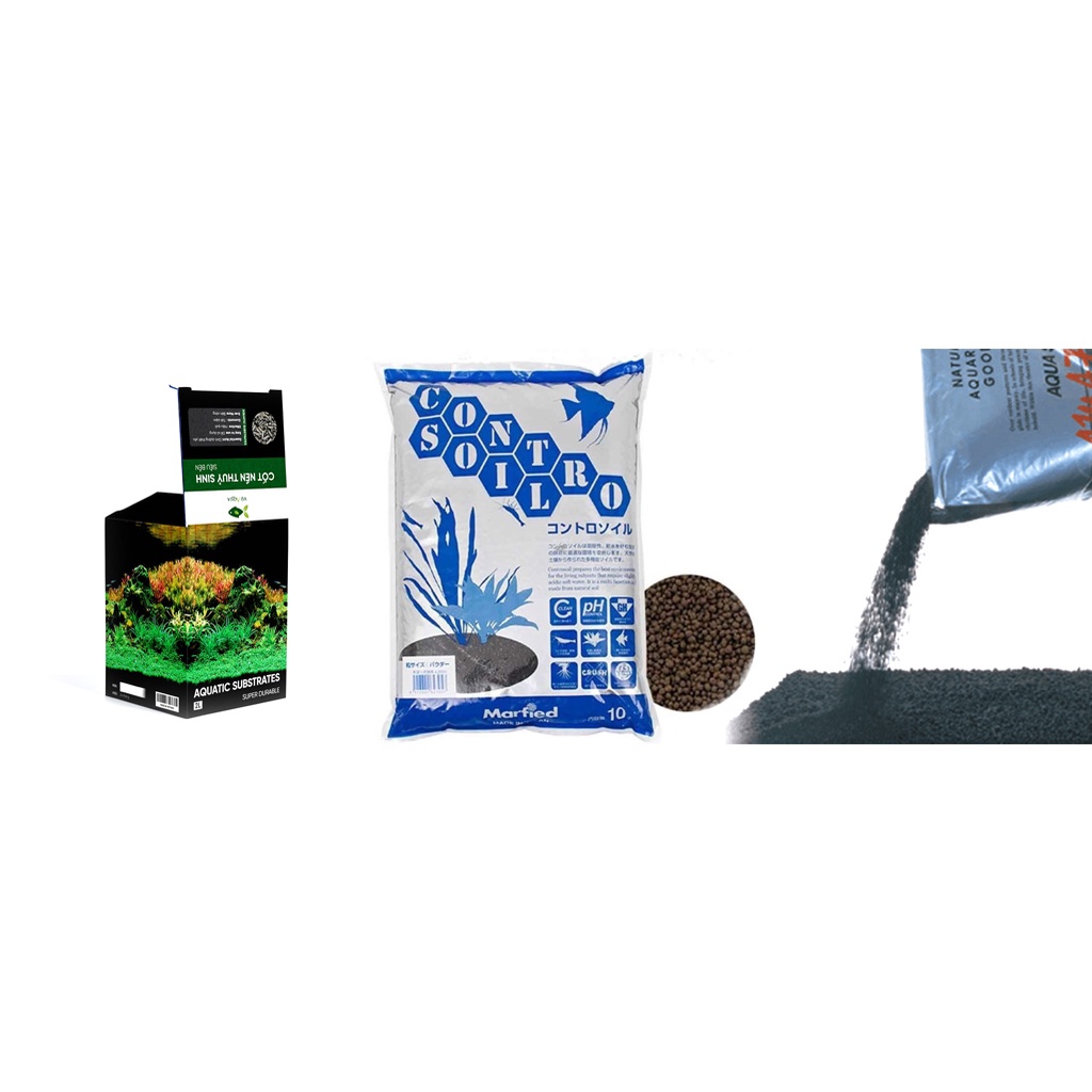 Cốt nền thủy sinh Vũ Aqua (hộp 2l)- Cốt nền cho hồ cá cảnh thủy sinh