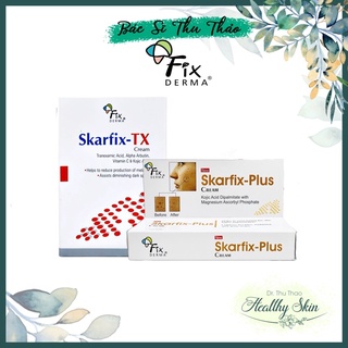 [15g] KEM HỖ TRỢ GIẢM THÂM NÁM TÀN NHANG FIXDERMA SKARFIX TX - SKARFIX PLUS CREAM