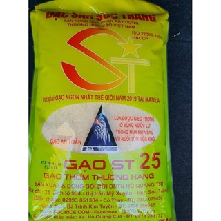 Gạo st25 ngon nhất thế giới 10kg