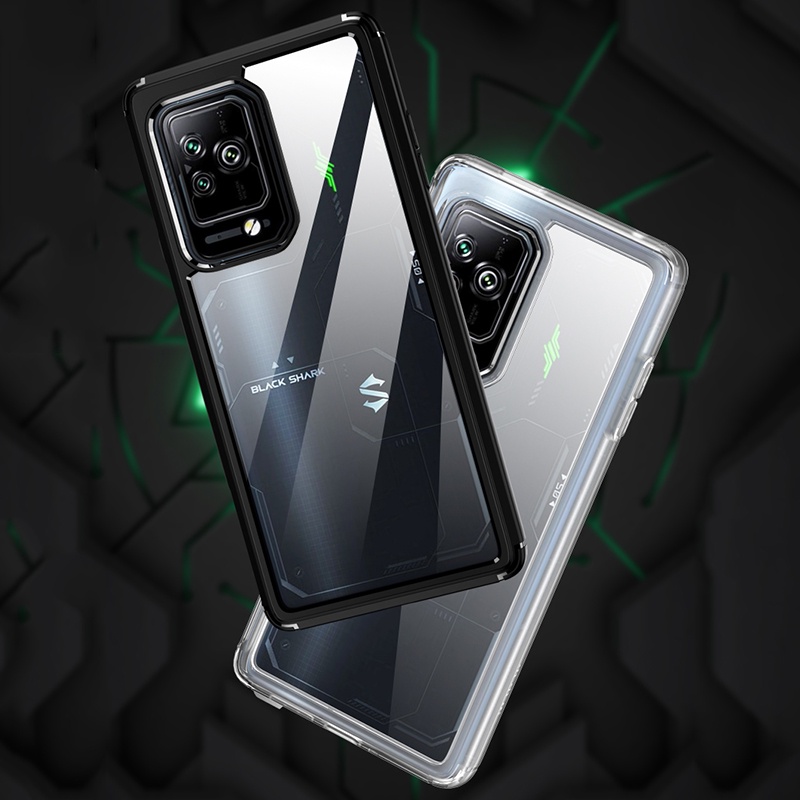 Ốp Điện Thoại TPU Nhựa Cứng Trong Suốt Chống Bám Vân Tay Cho Xiaomi Black Shark 5 / Black Shark 5Pro