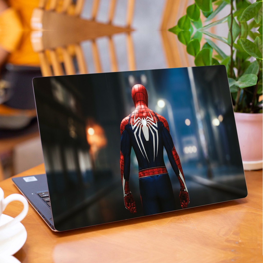 Skin Laptop In Hình Spider Man Avenger Dành Cho Các Dòng Máy Dell Hp Asus Msi Acer Lenovo Macbook Theo Yêu Cầu