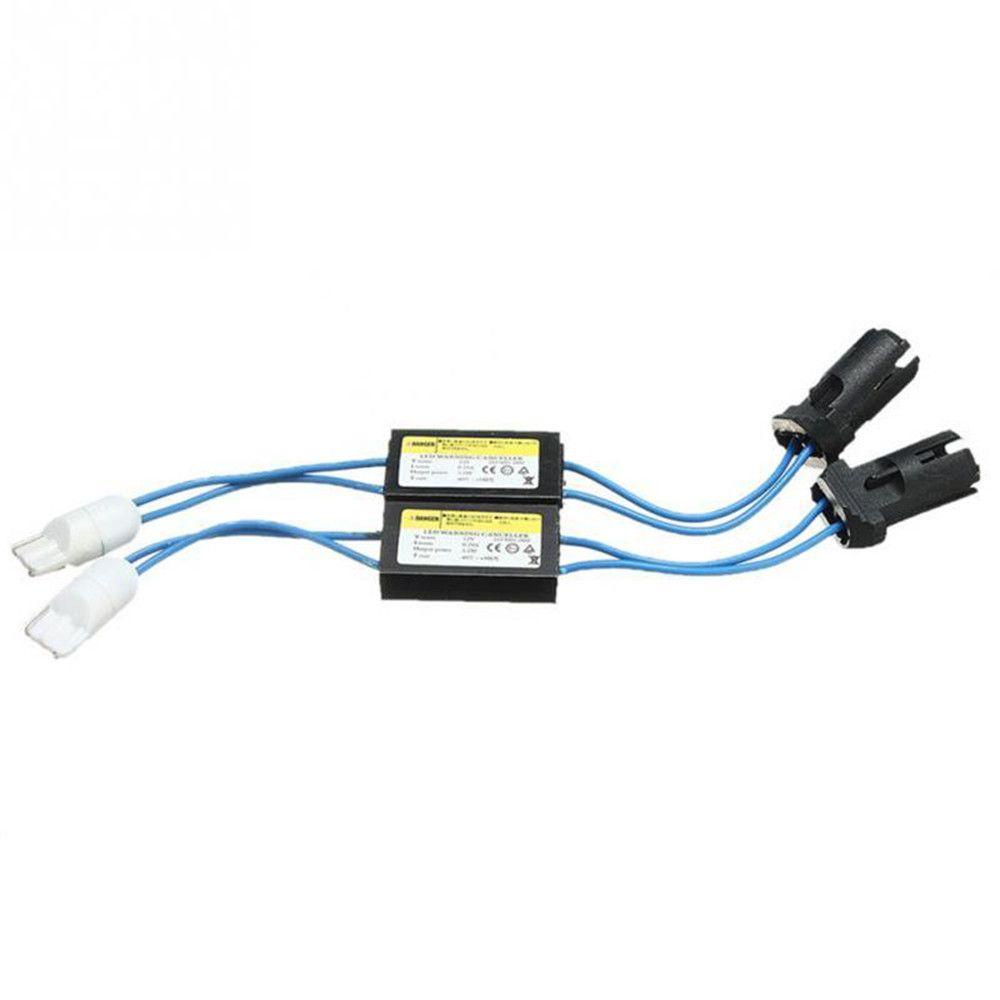 Set 2 Bộ Giải Mã Điện Trở Tải Trọng T10 W5W Cảnh Báo Đèn Pha Chuyên Dụng Cho Xe Mô Tô