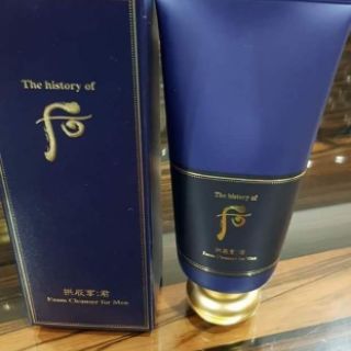 Sữa rửa mặt whoo dành cho nam