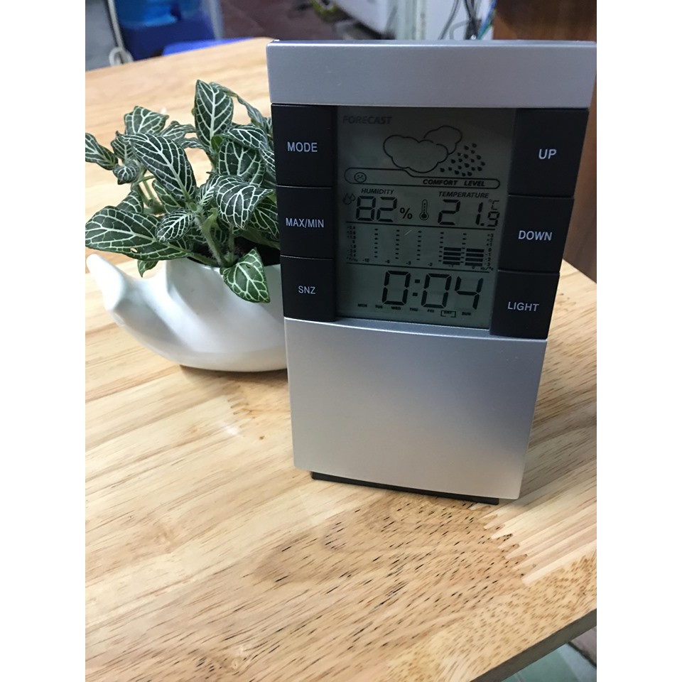 SNCOL Đồng hồ Nhiệt độ, độ ẩm trong Nhà mới chính Hãng !