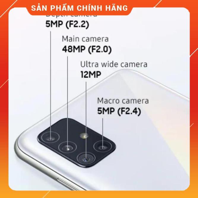 [flash sale-tặng mã 888k] Điện thoại Samsung Galaxy A51 (6GB/128GB) -Hàng chính hãng | WebRaoVat - webraovat.net.vn