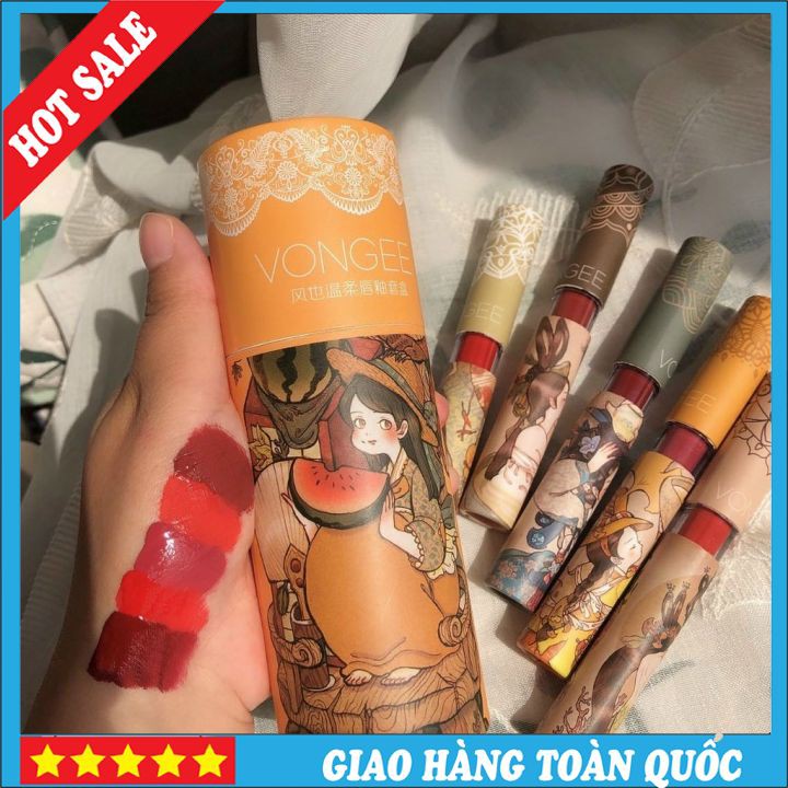 Set Son Von Gee Bản LIMTED 5 Cây Vỏ Vàng HOTTTTT!!!!