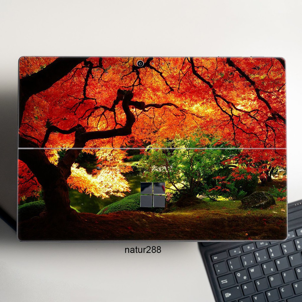 Skin dán hình thiên nhiên x11 cho Surface 3 2015; Go, Go 2, Go 3; Pro 2 3 4 5 6 7 8 9 X