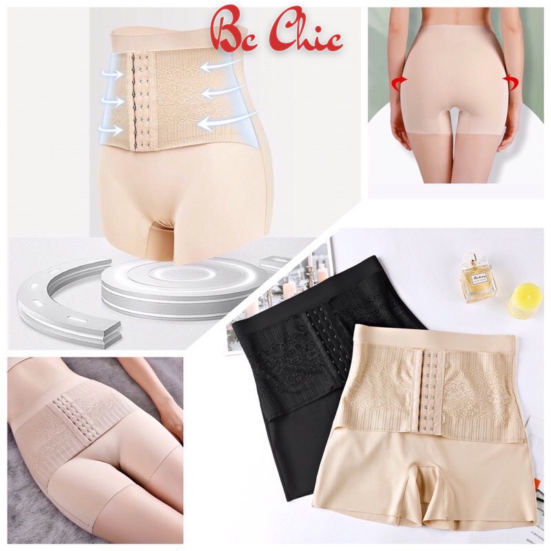 Quần Gen Nịt Bụng , Quần Nịt Bụng nguyên khối Đúc Su định hình vòng eo chống cuộn không lộ Đ540 BC_CHIC LINGERIE