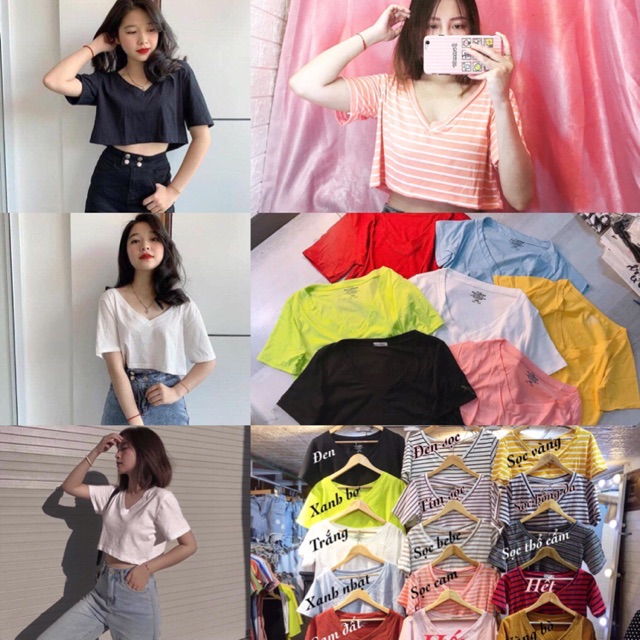 ÁO CROP TOP CỰC PHẨM MỀM MỊN MÁT