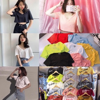 Áo crop top cực phẩm mềm mịn mát