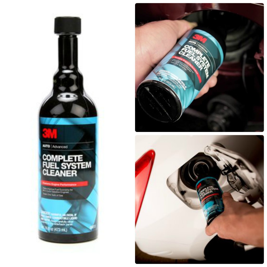 Dung Môi Phụ Gia Xăng 3M 08813 - Súc Béc Xăng Ô tô 3M - PN8813 Fuel System Cleaner Tank Additive 16oz