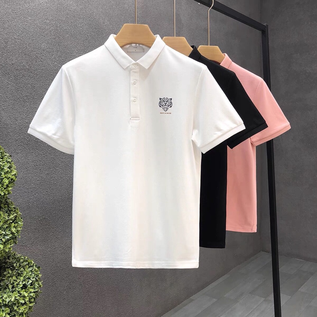 Áo Thun cotton Tay Ngắn Phối Lưới Lụa Nhanh Khô Thời Trang Cho Nam