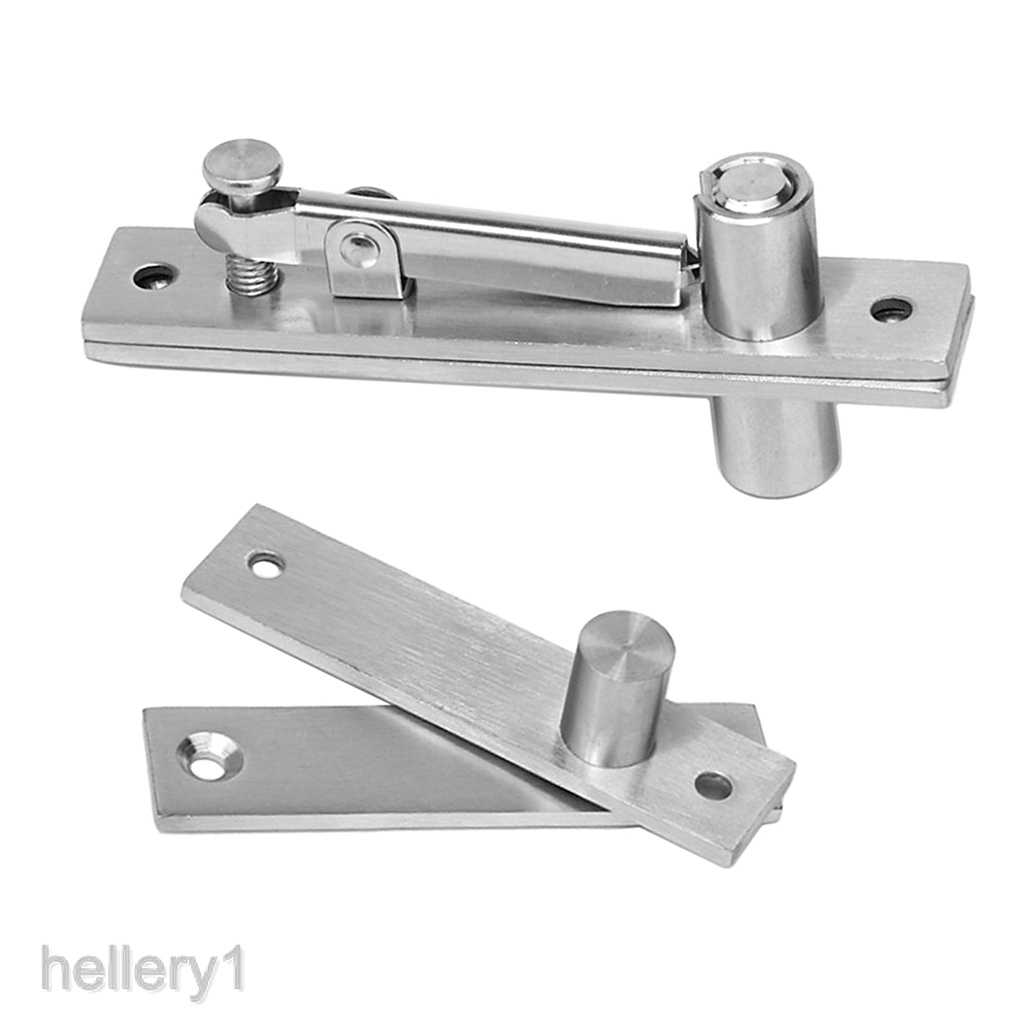 Bản Lề Cửa Gỗ Xoay 360 Độ Bằng Thép Không Gỉ Hellery1