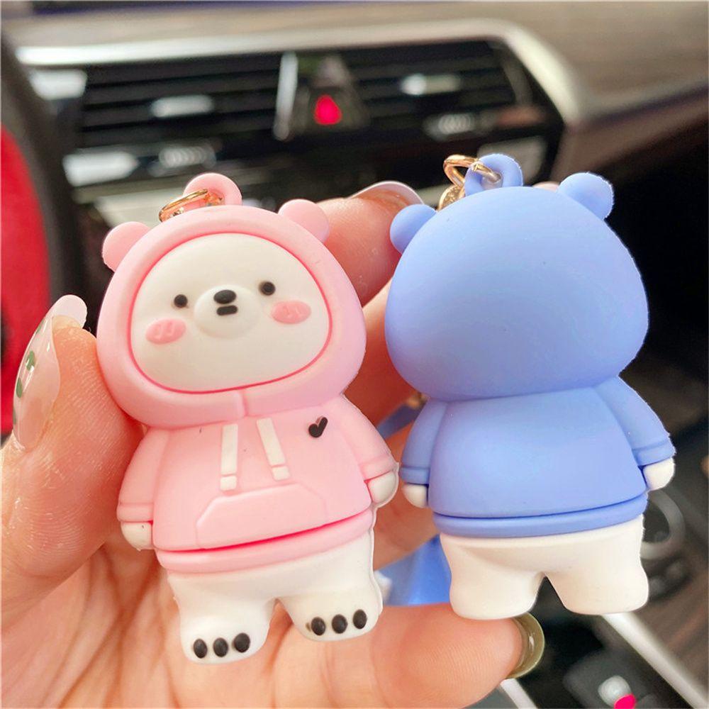 LANFY Móc Khóa Hình Gấu Bông Dễ Thương Dành Cho Bé