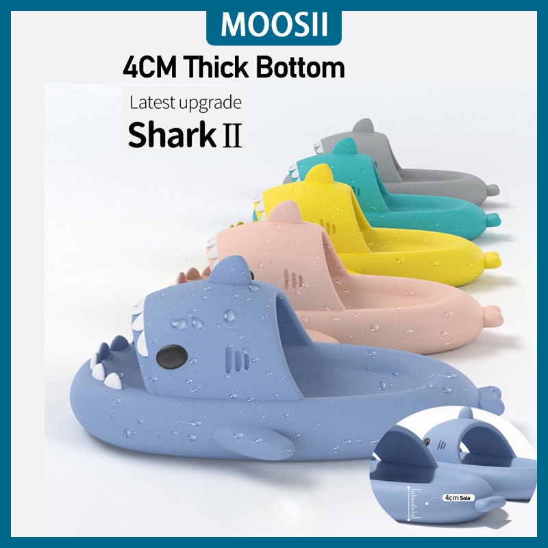 Tikp Dép Đi Trong Nhà Hình Cá Mập Dễ Thương Có 4 Màu Size 36-45