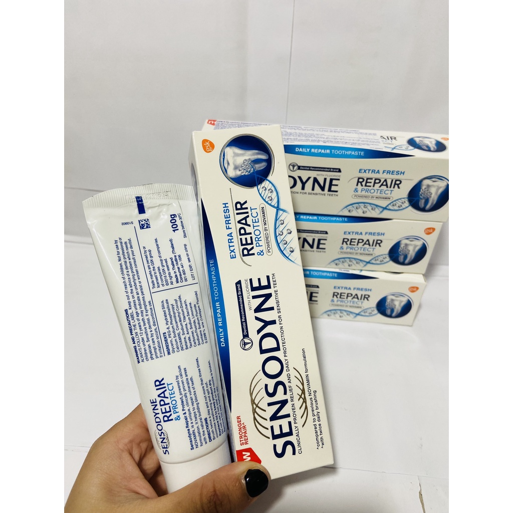 Kem Đánh Răng Sensodyne Repair &amp; Protect Extra Fresh 100g