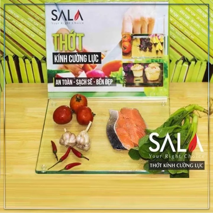 Thớt kính cường lực SALA  siêu bền - hàng chính hãng TỔNG KHO BẢO CHÂU