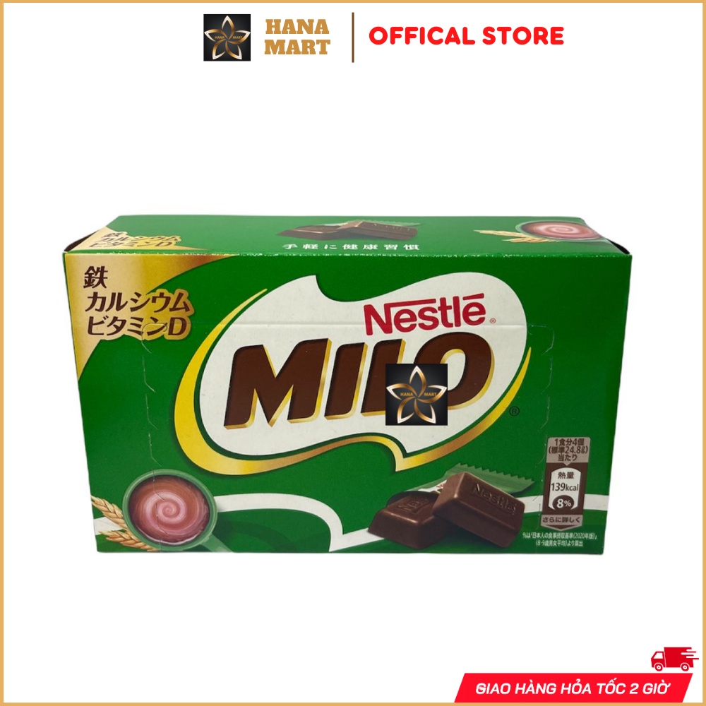 Socola Milo Box Hộp 62g nội địa Nhật Bản