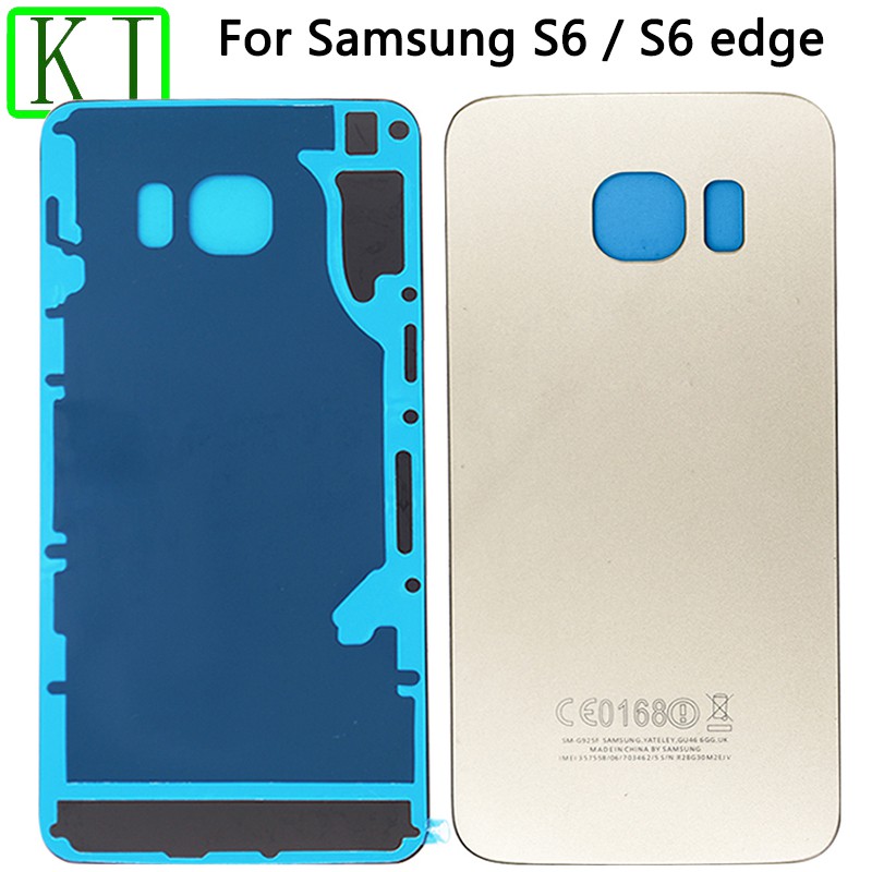 Nắp lưng bảo vệ pin bằng kính 3D thay thế dành cho Samsung Galaxy S6 / S6 Edge / S6 Edge Plus