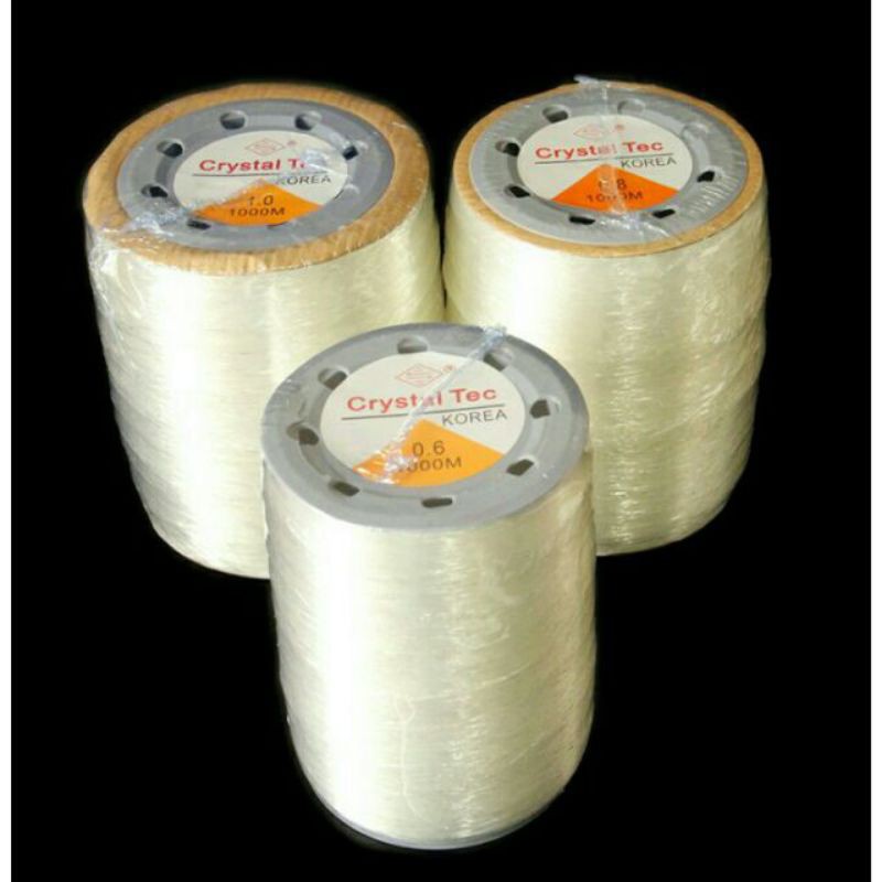 10 mét dây cước xỏ hạt co giãn 1mm