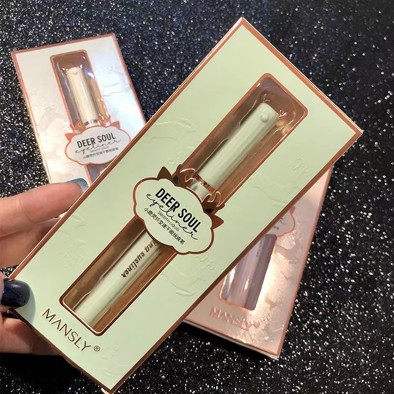 Bút kẻ mắt MANSLY nhanh khô chống thấm nước và mồ hôi không gây chóng mặt | BigBuy360 - bigbuy360.vn