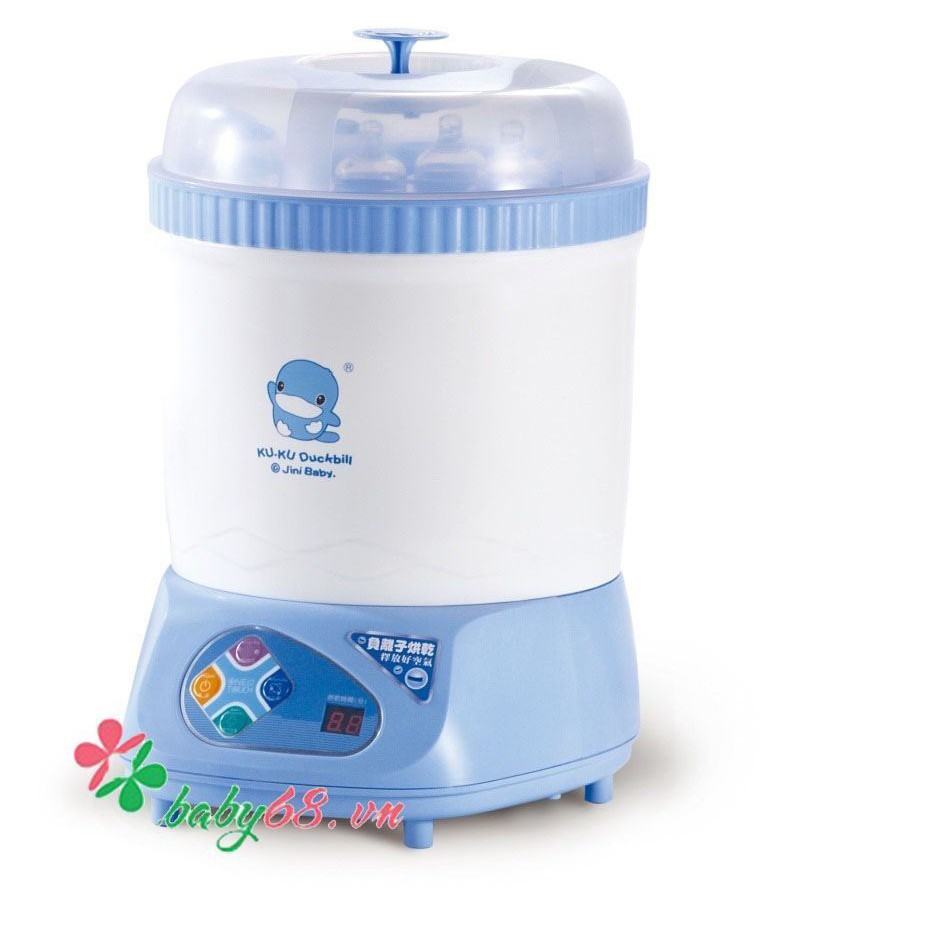 Máy tiệt trùng bình sữa và sấy khô đa năng KuKu KU9019