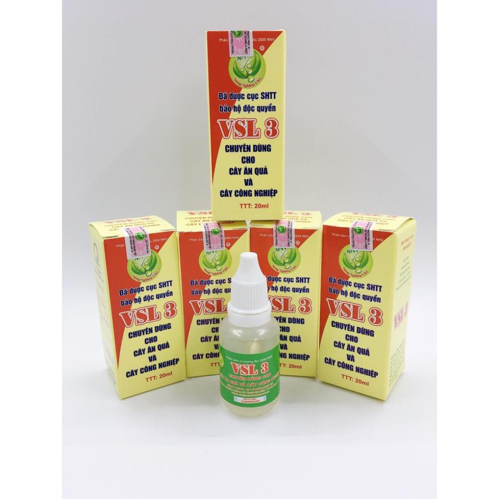 VSL 3 Phân bón lá có chất điều hòa sinh trưởng - vsl3 900PPM 20ML