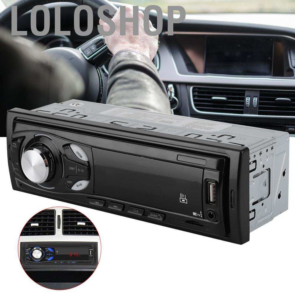Máy nghe nhạc MP3 cho xe hơi 12V tích hợp thẻ nhớ đài FM đa năng hiện đại