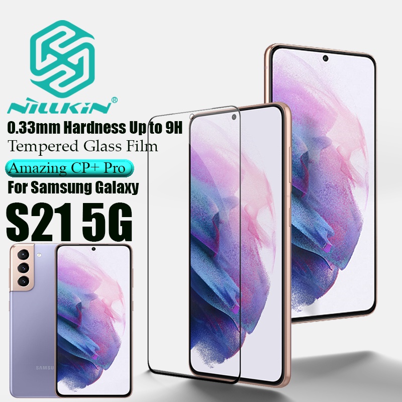 Kính Cường Lực NILLKIN Chống Bám Vân Tay Cho Samsung Galaxy S21 5g / S21 + / S21 Plus 5g / A02S / M02S
