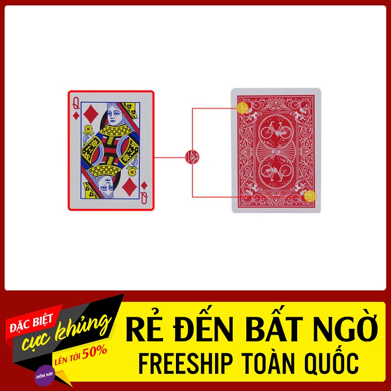 Bài ảo thuật đa chức năng tripper và nhìn xuyên - Tripper deck 2 in 1