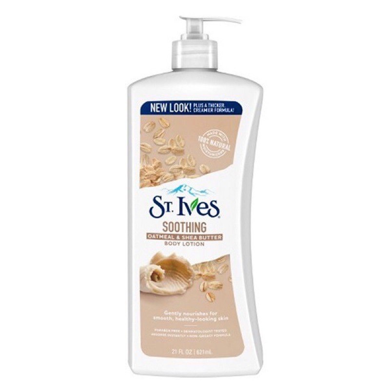 Sữa dưỡng thể St.Ives Yến Mạch và Bơ 621ml