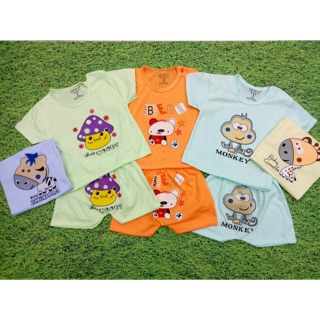 Combo 5 bộ đồ tay ngắn cho bé trai /bé gái