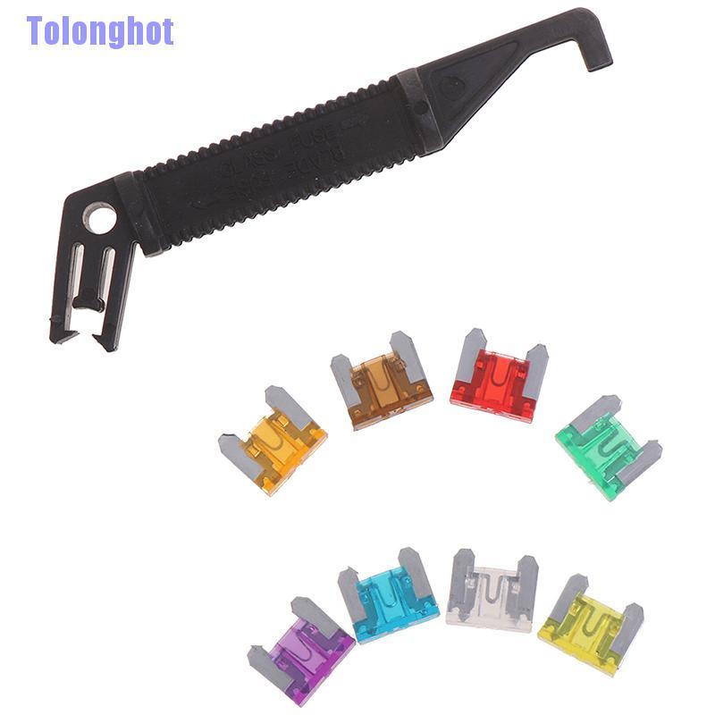 Tolonghot> 100x micro auto car low profile mini blade fuse kit 3A5A7.5A10A15A 20A25A30A