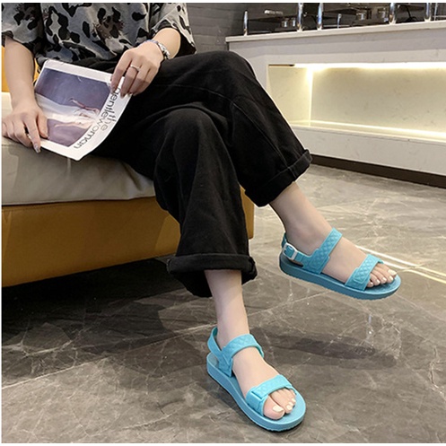 [NEW ARRIVAL] Giày dép nữ, Sandals nữ cao su dẻo, 4 Màu Hot Trend (LX2003-4)