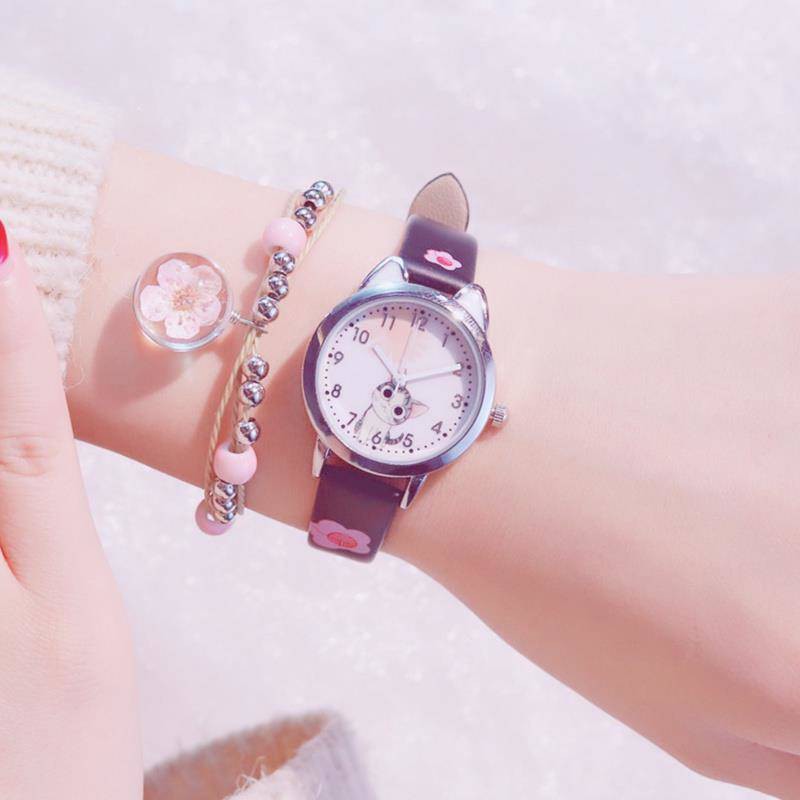 hồ đồng Đồng hồ trẻ em Girls Girls Trường tiểu học Học sinh trung học phổ thông Phiên bản Hàn Quốc của con trỏ cô gá | BigBuy360 - bigbuy360.vn